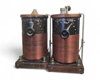 vintage Super-Tone crystal radio receivers from the early 1920s