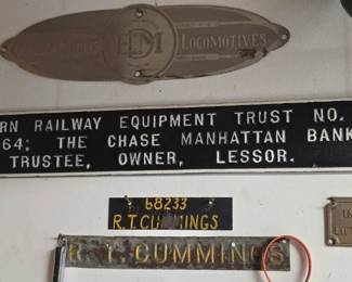 Railway sign