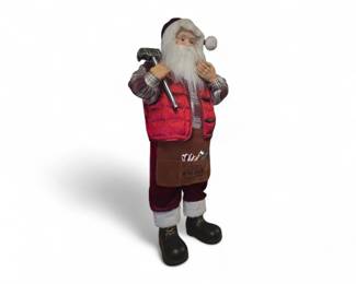  Santa's Best Company carpenter toy maker Santa doll figure