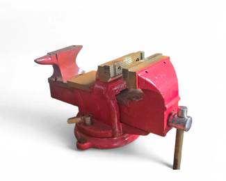  vintage Craftsman 4-inch swivel bench vise