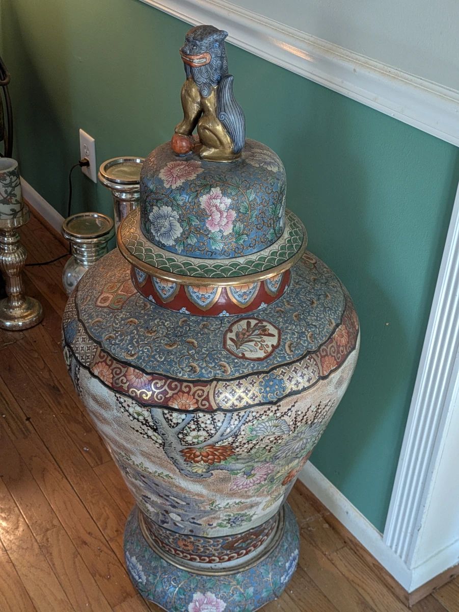 Decorative Asian Vase