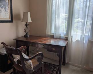 Nice Work Solution Desk, Rug, Lamp & More