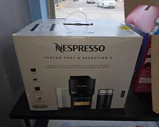 Nespresso Vertuo Pop+ Coffee Machine with Aeroccino Frother