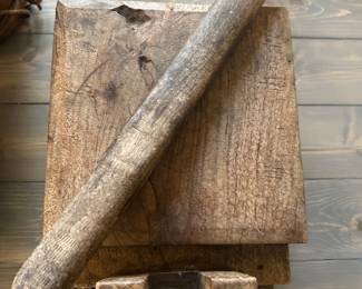 Vintage tortilla press