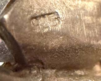 Sterling Silver Quartz Crystal Ring Amethyst Accent Artisan Statement Ring