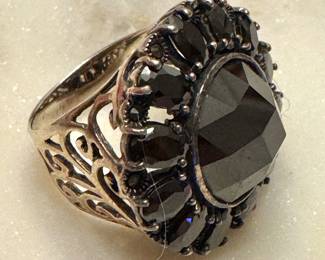 Sterling Silver Quartz Ring