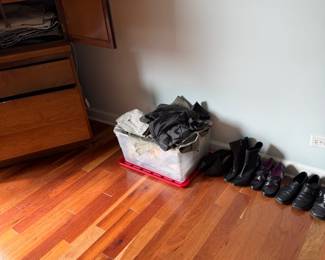 Assorted Women's Shoes Including Sneakers, Sandals, and Heels