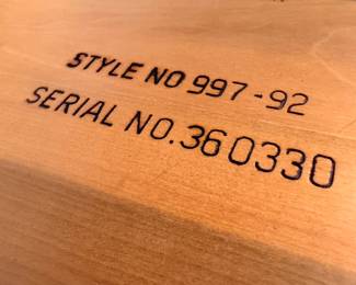 Walnut Commode End Tables by Lane Rhythm