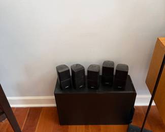 Bose Acoustimass 5.1 Home Theater Speaker System with Double Cubes