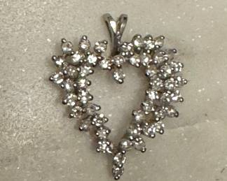 Diamond Heart Pendant