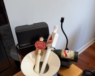 Stella Artois & Bass Ale Beer Tap Handles