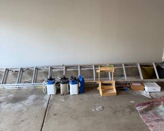 Aluminum Extension Ladder & Three Home Oxygen Concentrators