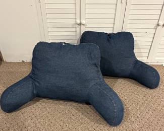 $22.00 - Denim Backrest Pillows - Set of 2 