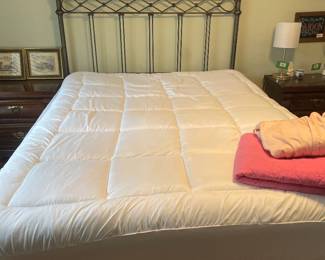 $245.00 - Queen Sized Bed Metal Headboard