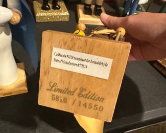 $158.00 - The Holy Family Nativity Nutcracker Set (Mary with Baby Jesus and Joseph) Collectables