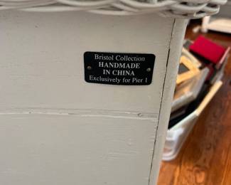 $345.00 - Bristol Collection Handmade in China Exclusively for Pier 1 Wicker 6-Drawer Dresser -33” x 22” x 32”T60” x 24” x 33”T