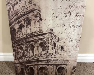 $35.00 - Architectural Study Canvas Art Print By Allison Pearce - 28"H x 22"W x 1.125"D