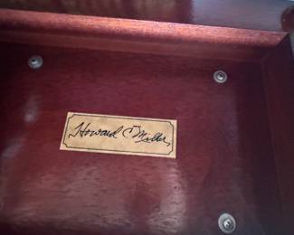 $675.00 -Howard Miller Regulator Four Glass Mantel Clock, Key Wind Signature Series N0. 146 13” T