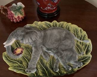 $28.00 - Elephant Serving Tray/Platter - 17"