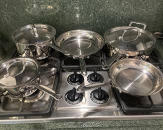 $89.00 - Cuisinart 8PC Stainless Steel Cookware Set