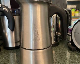 $28.00 - Bialetti Venus 2 Cup Stainless Steel Stovetop Coffee Maker