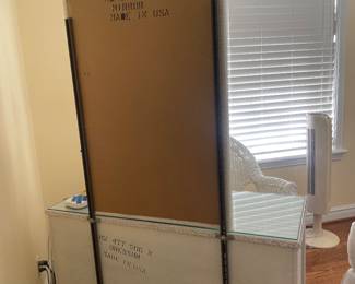 $345.00 - Vintage Henry Link 6 Drawer Dresser with Mirror- 46"× 19ʺ× 30ʺH (Mirror 26" x 45")