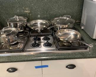 $89.00 - Cuisinart 8PC Stainless Steel Cookware Set