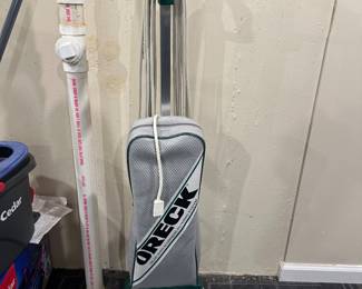 $80.00 - Oreck XL Upright Vacuum Cleaner with Hypo-Allergenic Filtering System - Appx. 8-9 Lbs.