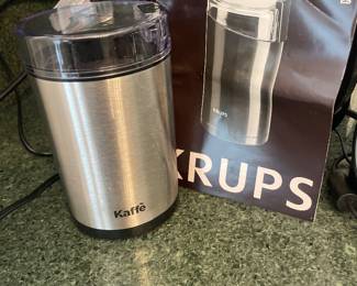 $15.00 - Krups Electric Coffee Grinder Stainless Steel