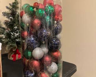 $18.00 - Multicolor Christmas Bauble Ornaments