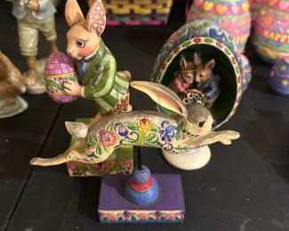 $80.00 - Jim Shore Heartwood Creek Easter Collection (3 Pieces) 