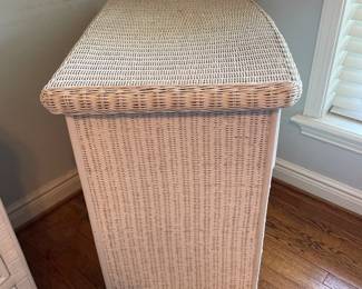 $295.00 - Bristol Collection Handmade in China Exclusively for Pier 1 Wicker 3-Drawer Dresser -33” x 22” x 32”T