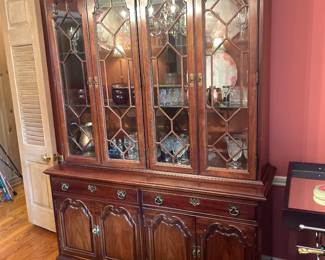 $375.00 - Thomasville Dining Room Hutch - 55" x 19" x 85"T
