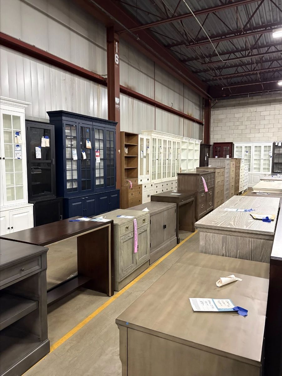 Storage pieces all finishes shapes and sizes!