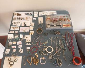 Earrings, Bracelets, Necklaces, Etc.