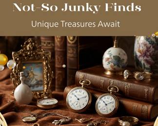 NotSo Junky Finds Upscale Whimsy Poster