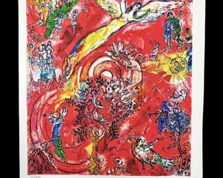 Marc Chagall The Triumph of Music Giclee on Paper
