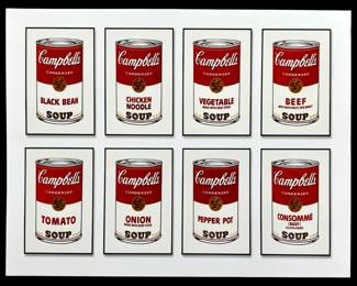 Andy Warhol Campbell’s Soup Cans Lithograph