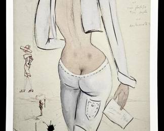 Salvador Dali “Coming Back" Lithograph