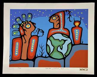 Christian Morriseau “Vision Quest" Lithograph