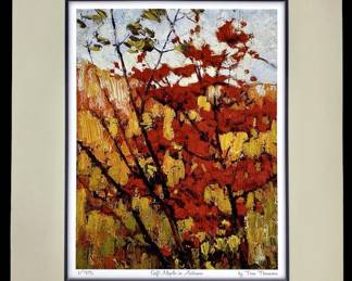Tom Thomson “Soft Maple in Autumn" Lithograph