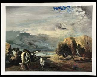 Salvador Dali Surrealist Lithograph