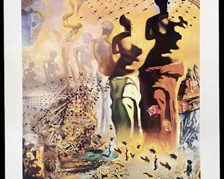 LE Dali ‘The Hallucinogenic Toreador' Litho. + CoA