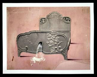 Salvador Dali “The Bed at the Fountain" Lithograph