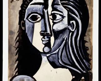 Pablo Picasso “Head of a Woman" Lithograph