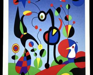 Joan Miró “The Garden, 1925" Lithograph
