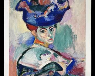 Henri Matisse “Woman in a Hat" Lithograph