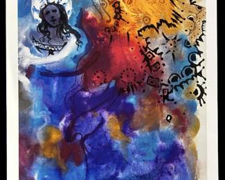 Salvador Dali Surrealist Lithograph