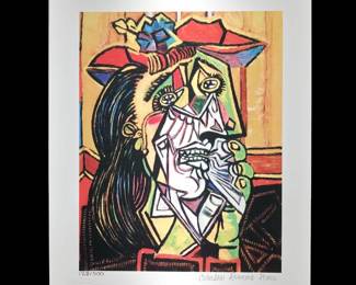 Pablo Picasso Weeping Woman Giclee on Paper
