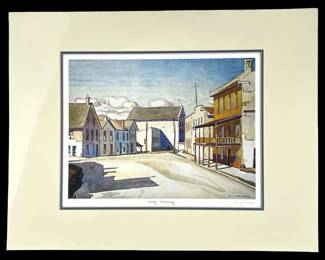 A.J. Casson “Early Morning" Lithograph